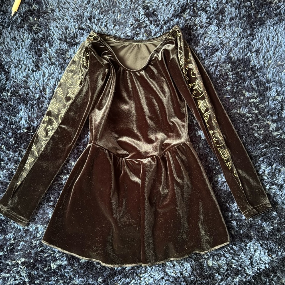 Girls dance/figure skating leotard dress